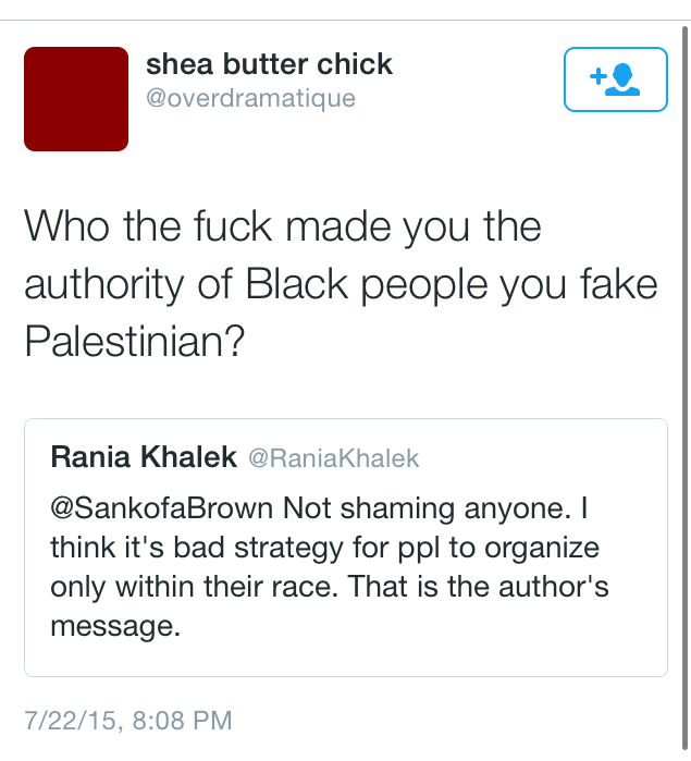 I know, right? Who ever gave you the right to have opinions, Rania?